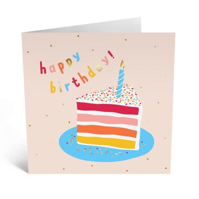 Centrale 23 - TORTA DI COMPLEANNO ARCOBALENO