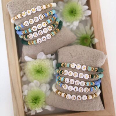 FLOWER POWER Bracciale Mantra