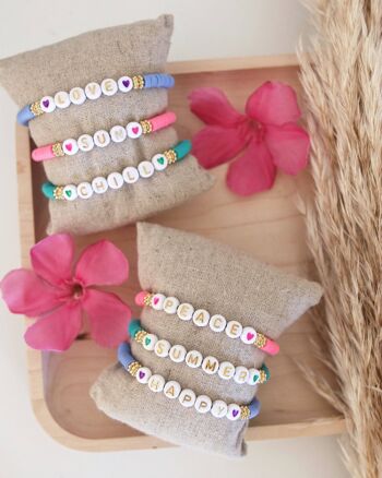 Bracelet Mantra SUMMER - à personnaliser 5