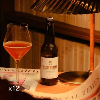 Organic Extra Brut Vintage Cider - Cuvée 2022 - 33cl