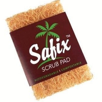 Safix Scrub Pad - Spugna abrasiva in fibra di cocco
