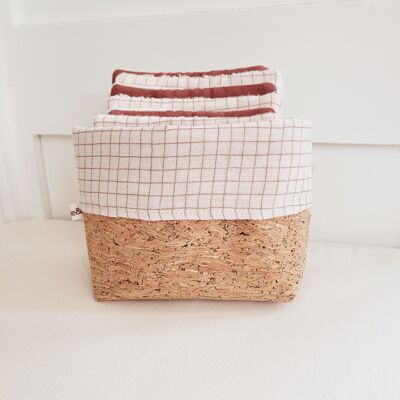 Petits careeaux wipes and their basket