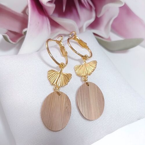 Boucles Ginkgo ovales