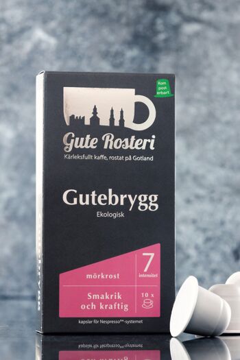 Capsules Nespresso bio et compostables - Gutebrygg