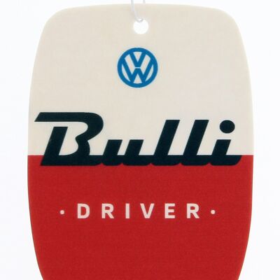 VOLKSWAGEN BUS VW T1 Bus Air Freshener - Vanilla/Bulli Driver/Red