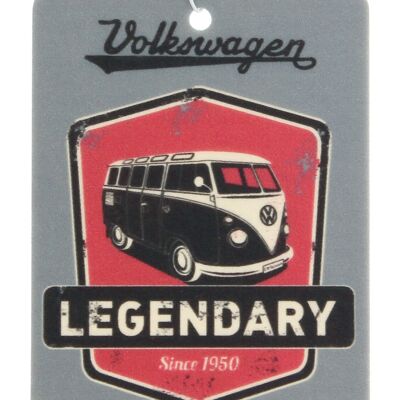 VOLKSWAGEN BUS VW T1 Autobús Lufterfrischer - Kirsche/Legendär/Grau
