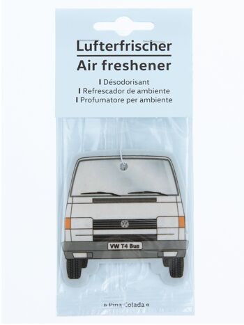 VOLKSWAGEN BUS VW T4 Combi Parfum d'ambiance - Piña Colada/blanc 3