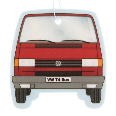 VOLKSWAGEN BUS VW T4 Bus Air Freshener - Vanilla/Red