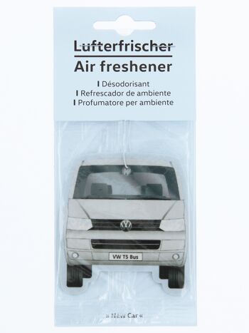 VOLKSWAGEN BUS VW T5 Combi Parfum d'ambiance - New Car/gris argenté 3