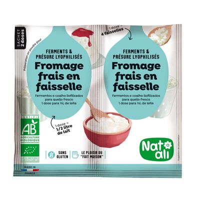 Ferment pour fromage frais en faisselle