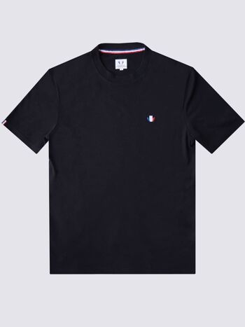 L'Authentique 3.0 - T-shirt homme coton bio noir 5