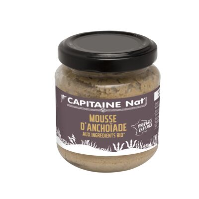 Anchoïade mousse with organic* ingredients