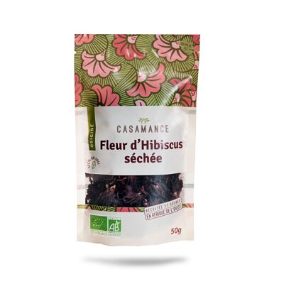 Fleur d'hibiscus séchée 50g