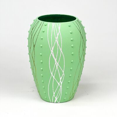 Vase en verre décoratif d'art 9381/200/sh073.2