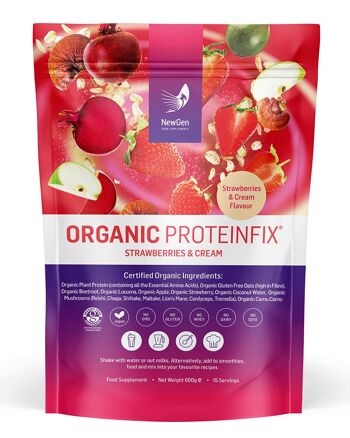 Bio ProteinFix Fraises & Crème 1