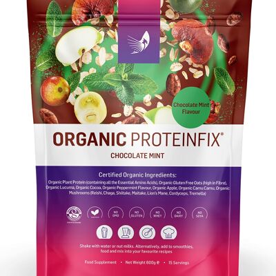 Chocolate con menta ProteinFix orgánico