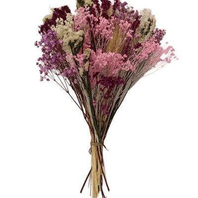 MEDIUM BOUQUET BOUQUET WITH DRIED AND PRESERVED FLOWERS AND GREENS