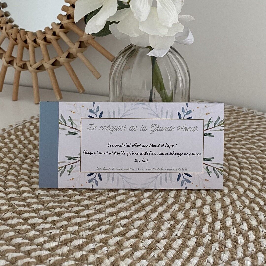 Il libretto degli assegni della sorella maggiore