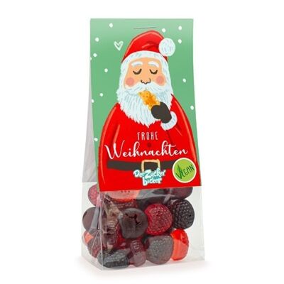 Bolsa Dulce Feliz Navidad Chicles de Frutas Vegana