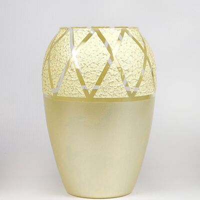 Vaso decorativo in vetro artistico 9381/200/sh167