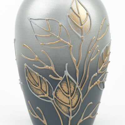Vase en verre décoratif d'art 9381/200/sh201