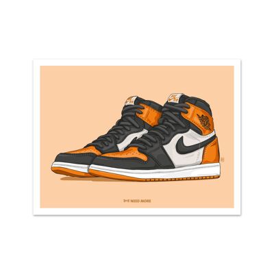 Benötigen Sie mehr Jordan 1 Shattered Backboard Kunstdruck