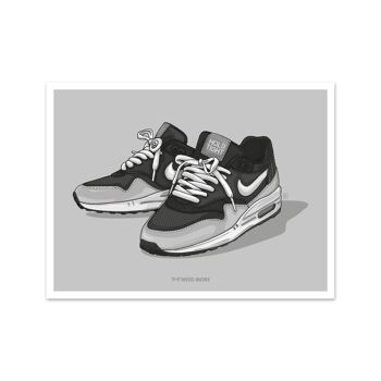 Besoin de plus d'Air Max 1 Hold Tight Impression artistique