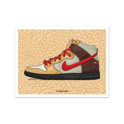 Need More Nike SB Dunk High Skates Kebab & Destroy