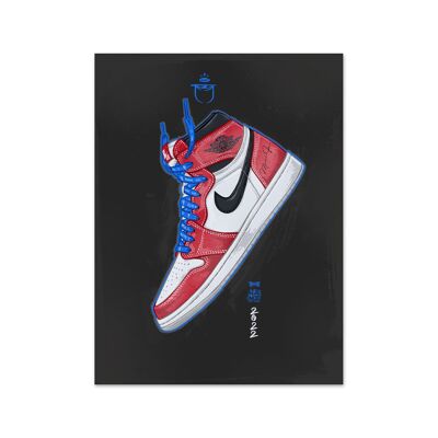 Name Air Jordan 1 Trophy Room Chicago F&F Art Print