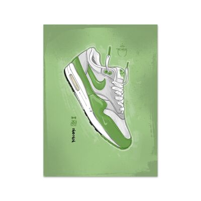 Name Air Max 1 Chlorophyll Kunstdruck