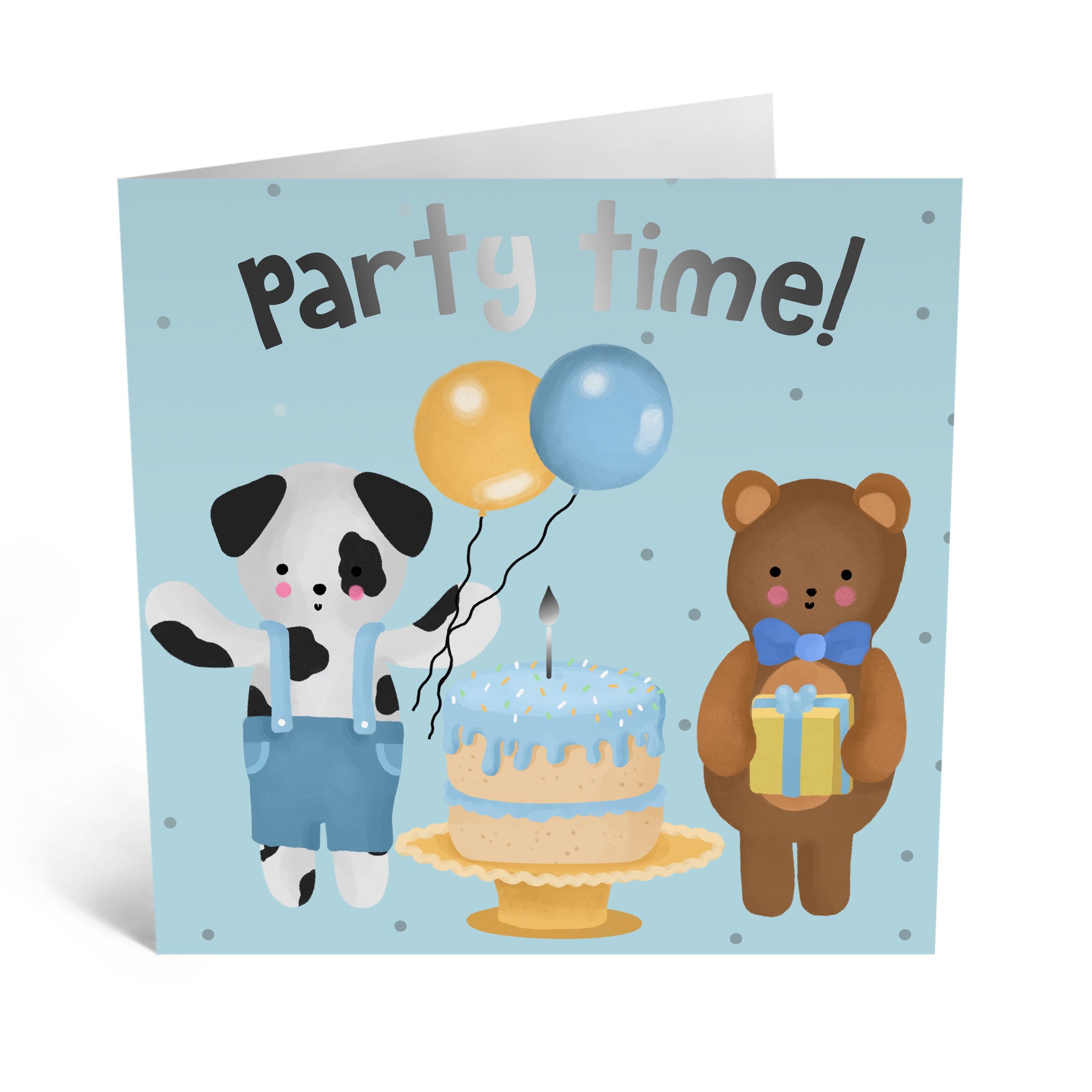 Central 23 - PARTY TIME CONIGLIETTO E ORSO BLU