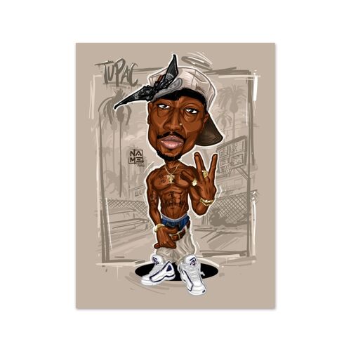 Name 2Pac Art Print