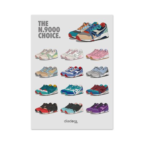 Need More The Diadora Choice Poster