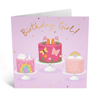 Central 23 - BIRTHDAY GIRL CAKE