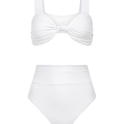 Nature Nautical White High Waisted