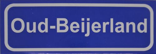 Fridge Magnet Town sign Oud-Beijerland