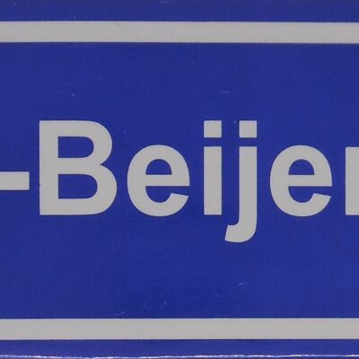Imán de nevera Signo de la ciudad Oud-Beijerland