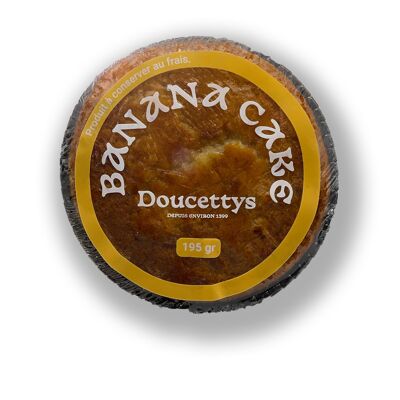 Banana cake Doucettys whole frozen - 2 people