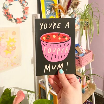 Mother’s Day soup card