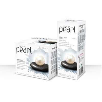 Micronized Pearl Anti-Age Face Set - Crema 50ml & Serum 30ml
