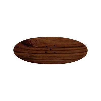 Sono Wood Soap Dish, 10x5cm