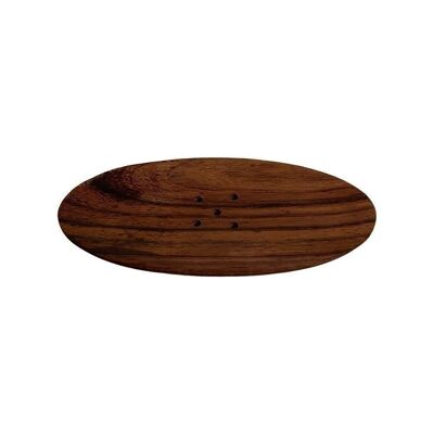 Jabonera de madera Sono, 10x5cm