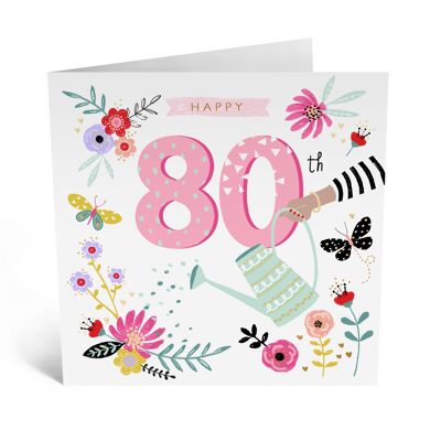 Central 23 - HAPPY 80TH BIRTHDAY FLOWERS