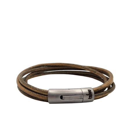 Men's bracelet BARRY brown