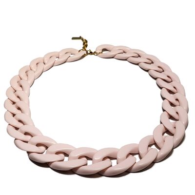 Necklace BEAU matt soft pink