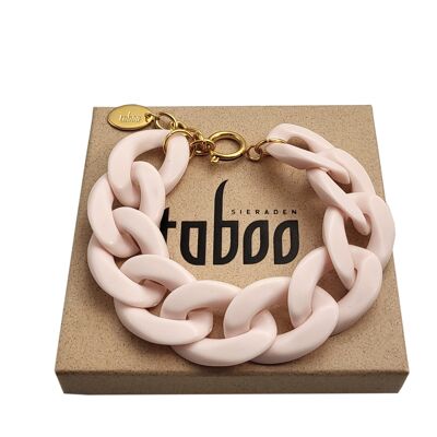 Bracciale da donna BEAU rosa tenue opaco