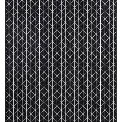 Design Velour Carpet Twist Capri negro, crema