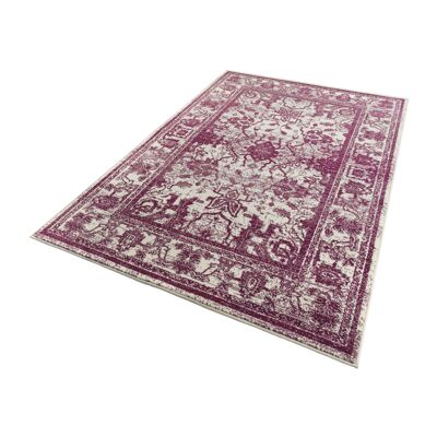 Design Velor Carpet Glorious Capri violet, cream