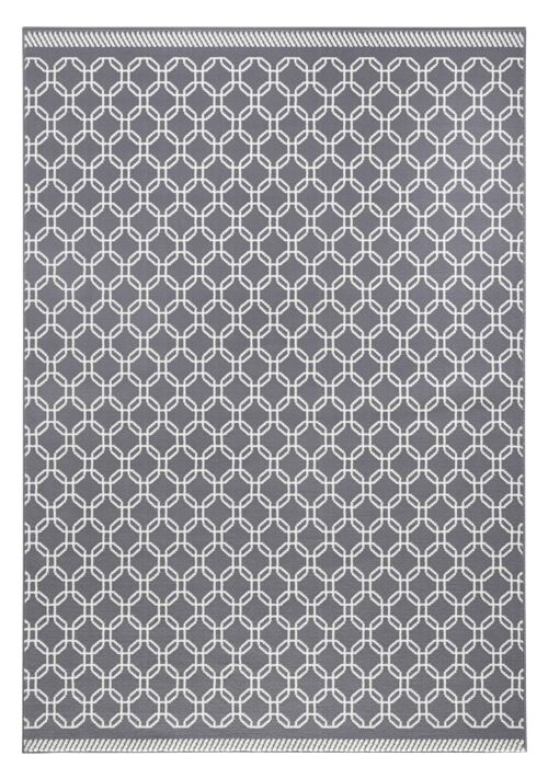 Design Velours Carpet Chain Capri grey, cream