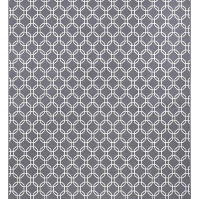 Design Velor Carpet Chain Capri grey, cream